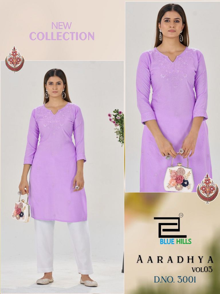 Blue Hills Aaradhya Vol 3 Casual Wear Kurti 