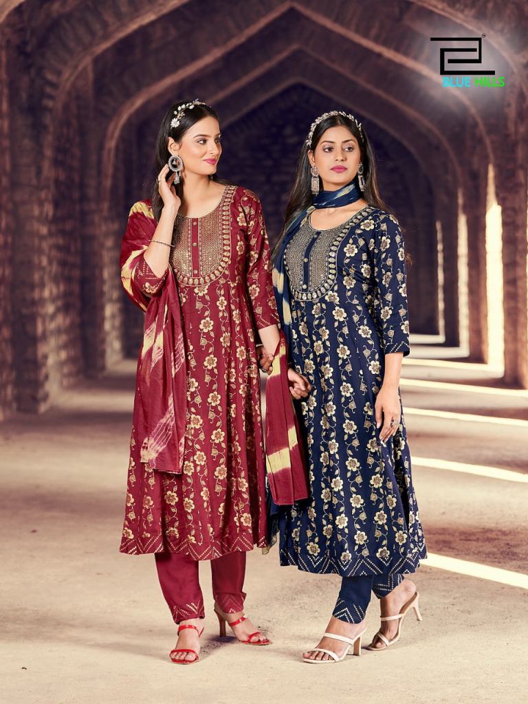 Blue Hills Bhool Bhulaiyaa Vol 5 Rayon Designer Kurtis  with Dupatta collection 