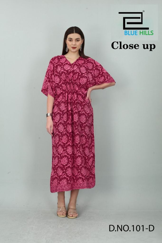 Blue Hills Close Up Vol 1 Casual Wear Long Kurtis Collection