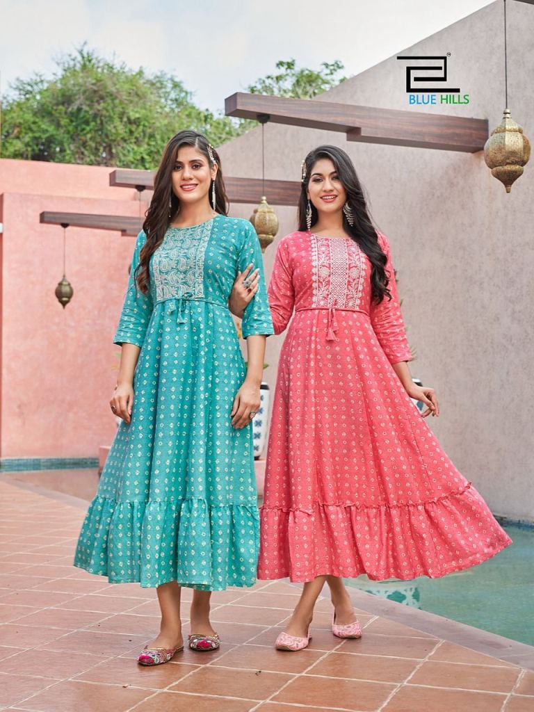 Faux Georgette with Heavy Work Plazo Kurti Set, Women's Fashion, Dresses &  Sets, Traditional & Ethnic wear on Carousell