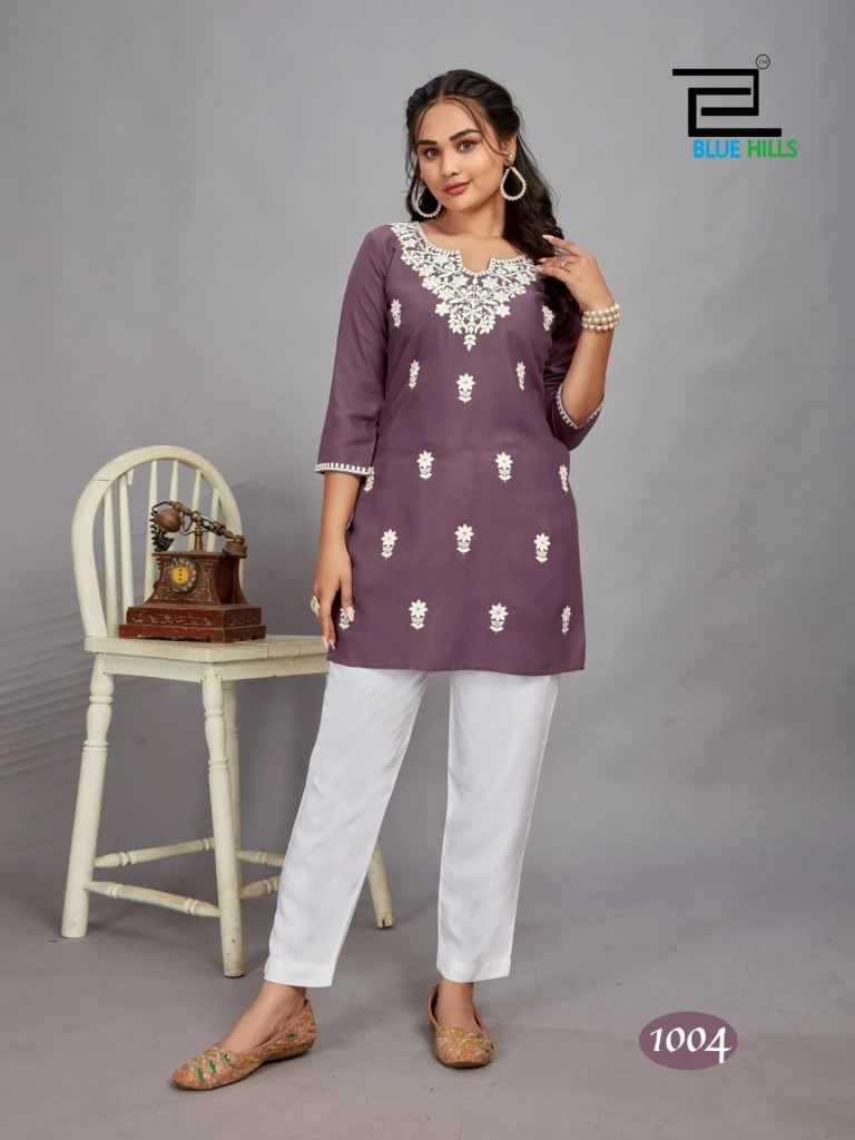 Blue Hills Divya Western Ladies Top Collection