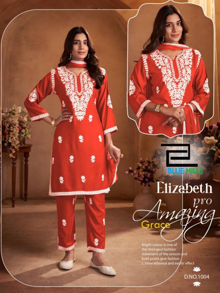 Blue Hills Elizabeth Pro Kurti Bottom With Dupatta