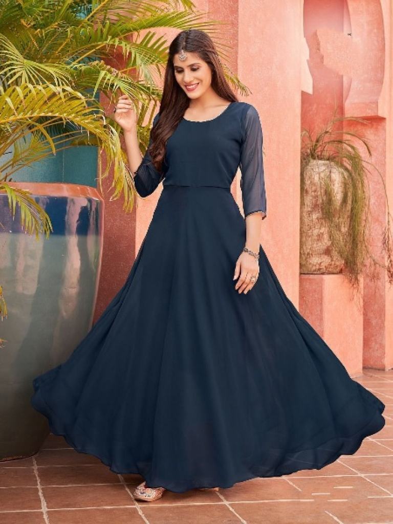 Aggregate 160+ anarkali model kurtis super hot