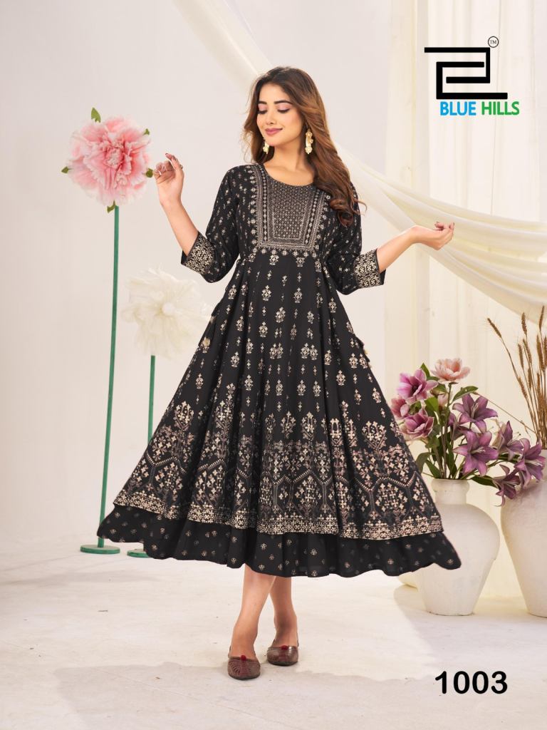 Blue Hills Jyotika Festival Wear Kurti