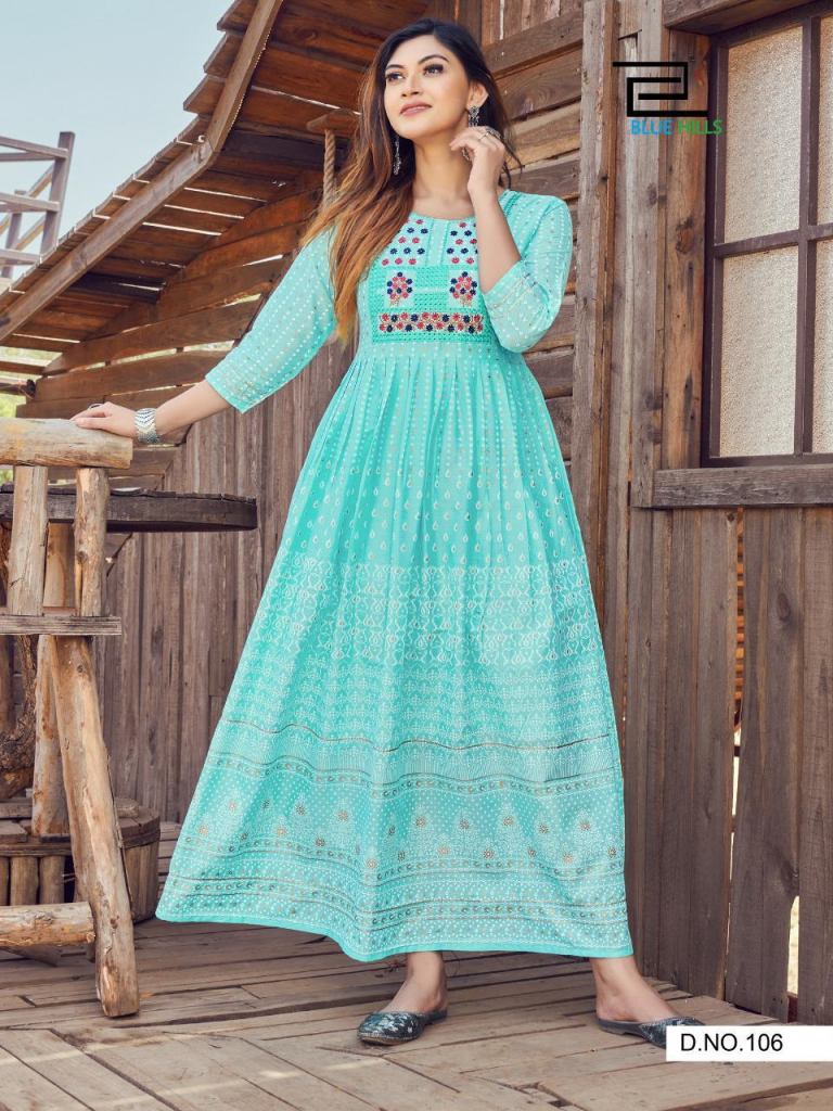 Ladies Stylish Low Price Embroidered Cotton Kurti Wash Care Dry clean  Fancy