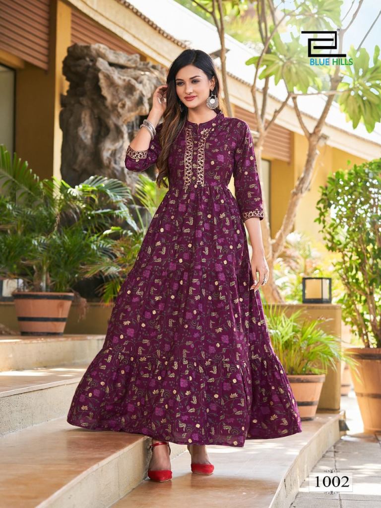 Navy Blue Bollywood Style New Lehenga Kurti Design Party Wear |latest  sharara suit