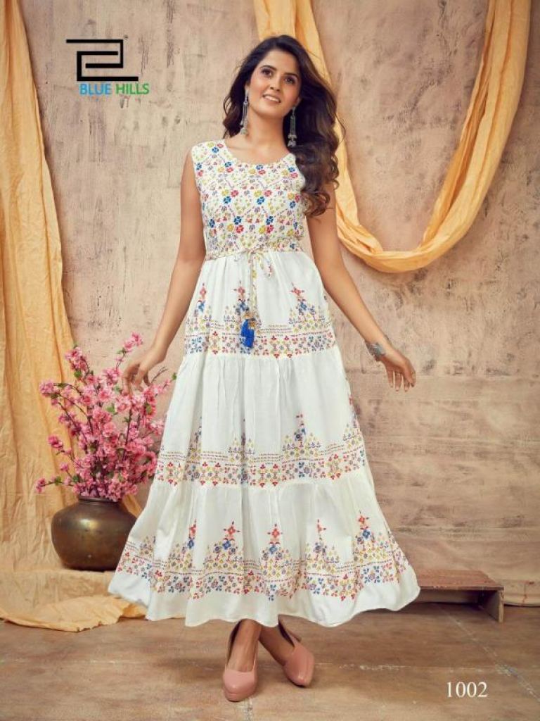 Long Frock Style Kurti Design 2023