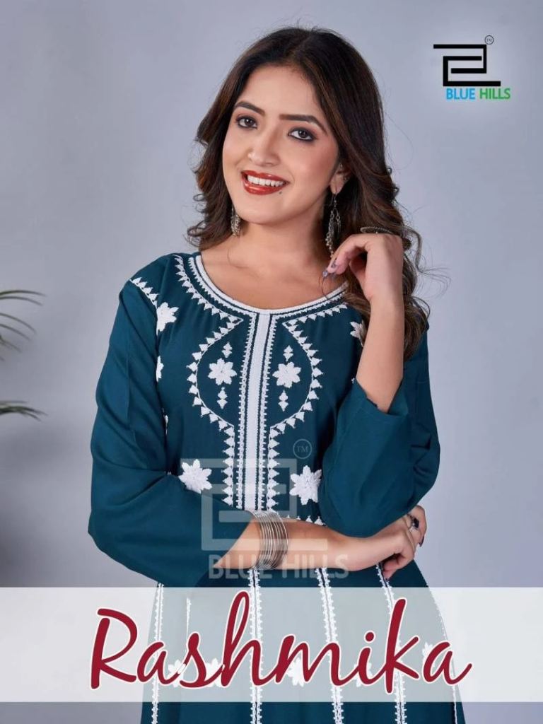 Blue Hills Rashmika Long Kurti Collection