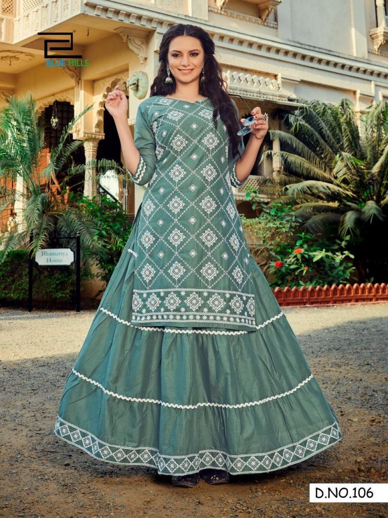 Cotton Plain Semi-Stitched Double Layer Kurti Skirt Dress | Kurti skirt,  Salwar designs, Cotton kurti designs