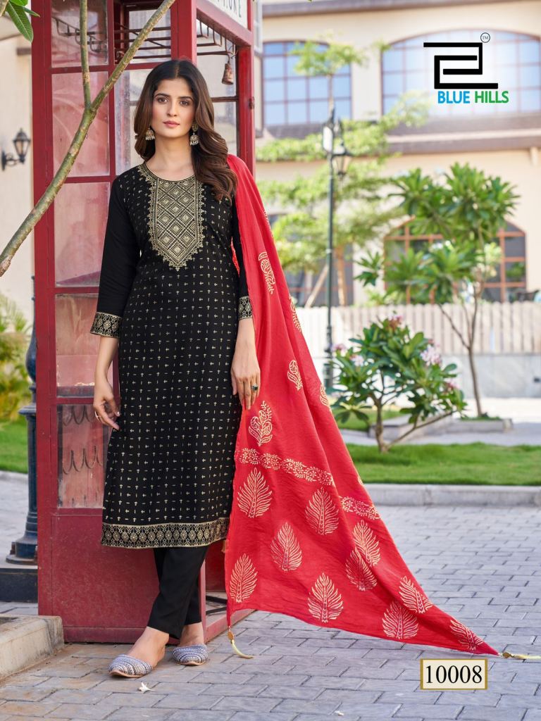 Blue Hills Royal Touch Vol 10 Kurti