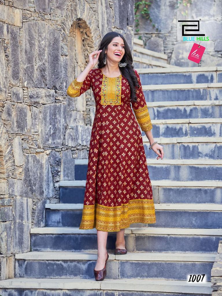 Anju Zara Vol-3 Wholesale Anarkali Kurti Pant With Dupatta - textiledeal.in