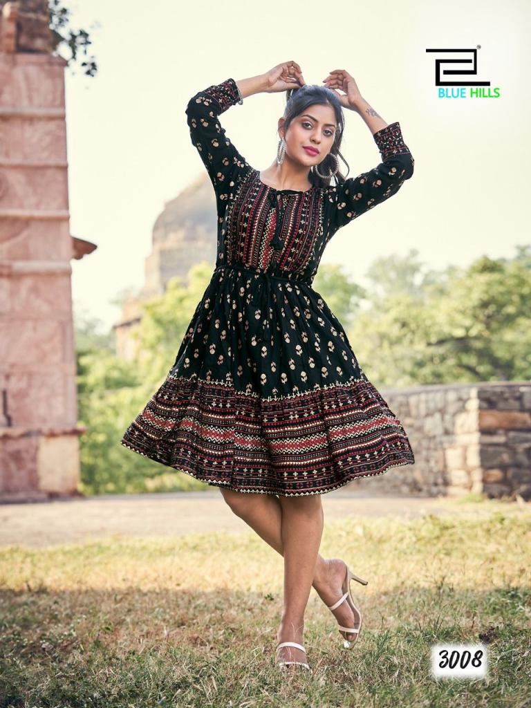 Blue Hills Show Off Vol 3 Tunic Style Kurtis Collection