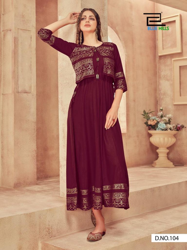 NonStretchable Printed Ladies Cotton Kurti With Jacket