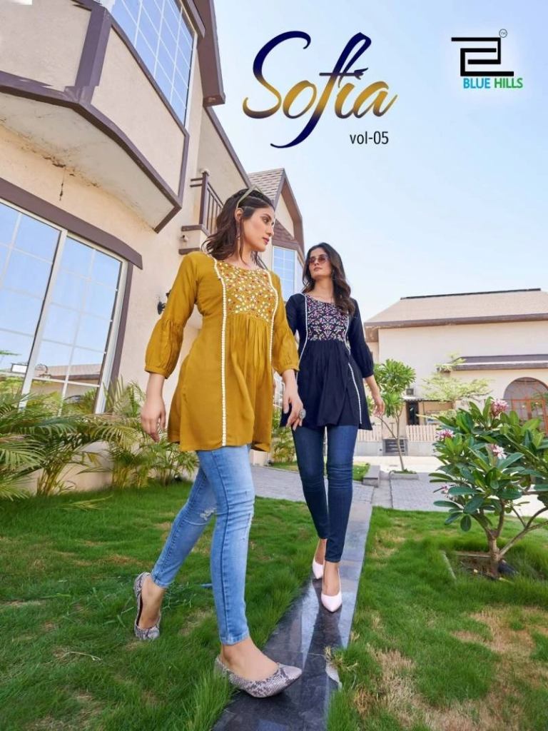 Blue Hills Sofia Vol 5 Ladies Top Collection