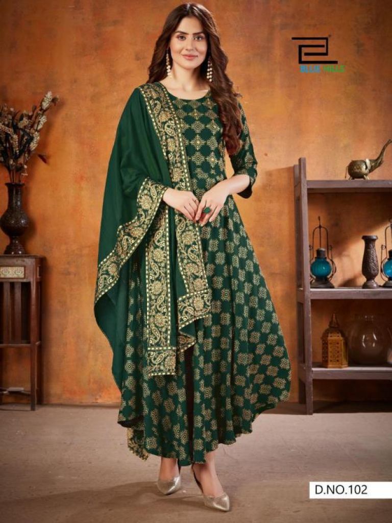 Blue Hills Soul Mate vol 3 Rayon Fancy Kurti With Dupatta catalog 