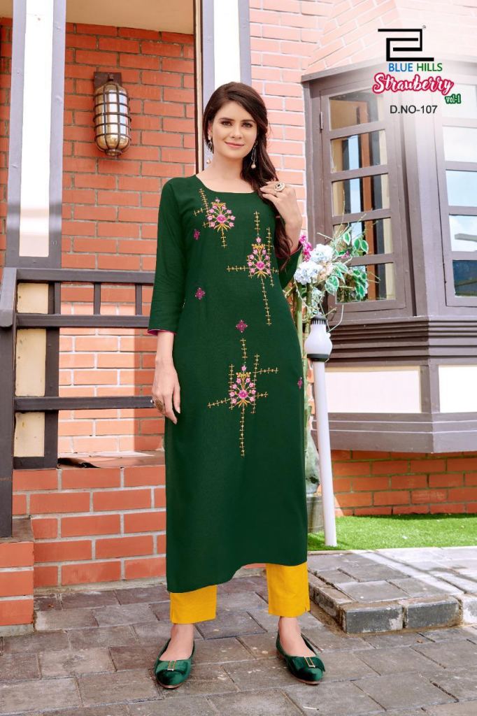 Buy Lucknowi chikankari Georgette Aishani Fashionable Green Color Kurti  Online at Lowest Price in India  JustWaocom
