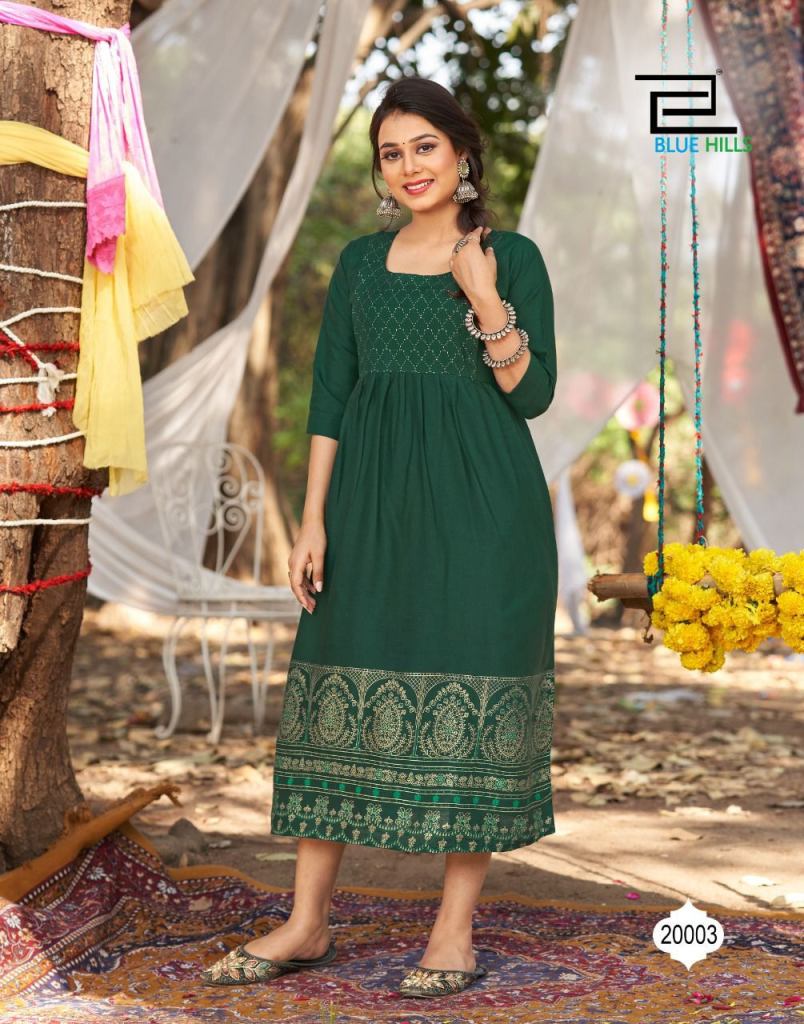 Share 86+ pattu anarkali kurtis latest