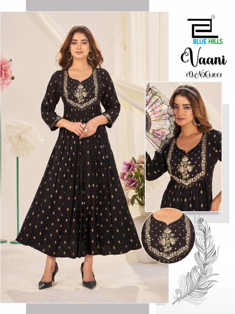 Blue Hills Vaani Printed Anarkali Kurtis