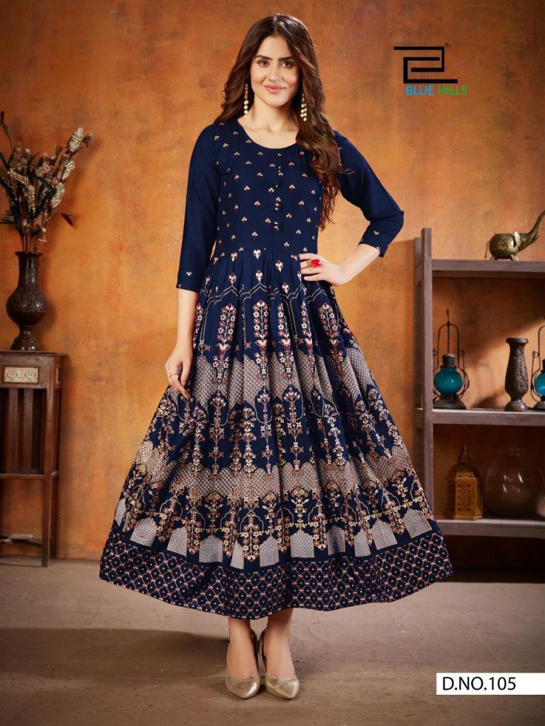 Blue Hills  Walkway Edidtion vol 11 Casual Wear Printed Kurti  catalog 
