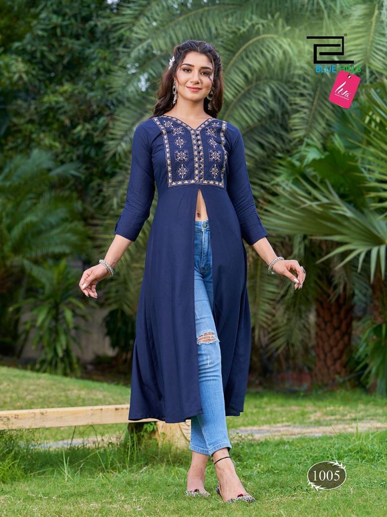 Denim Kurtas For Women | Denim Kurtis | Denim Kurta