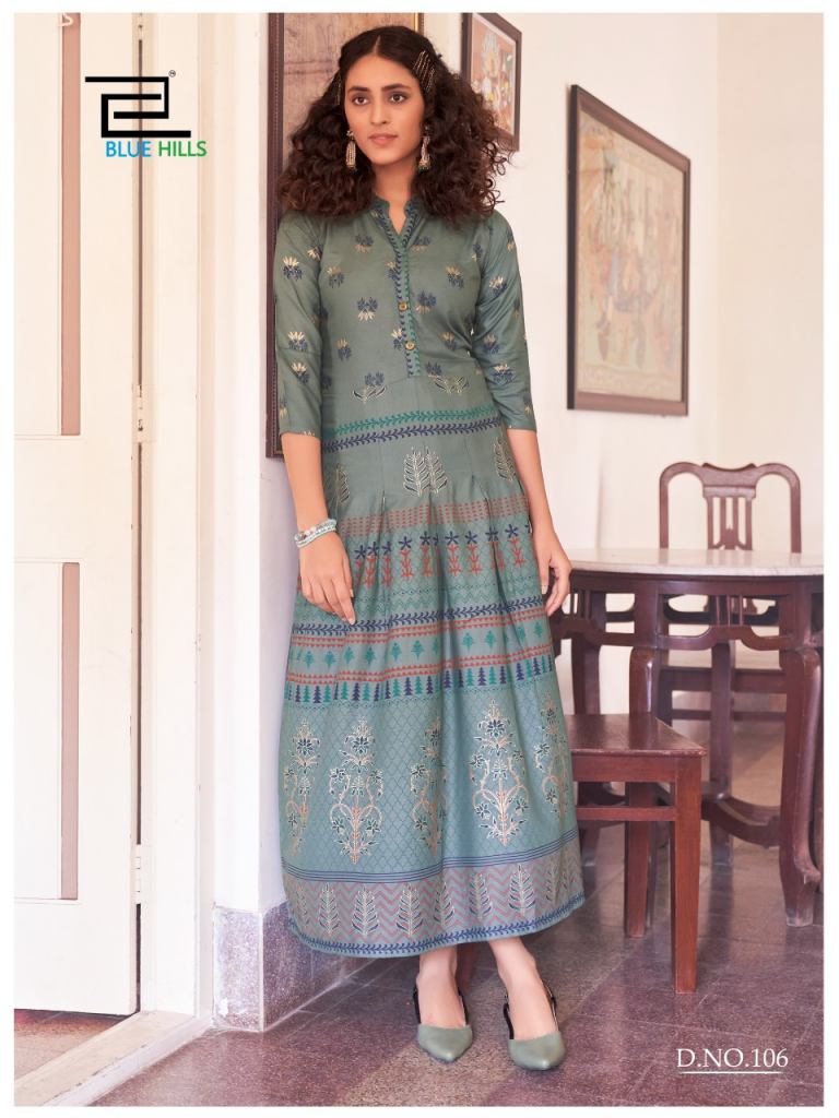 Blue Hills presents  Walkway  vol 9  Long Kurti Collection