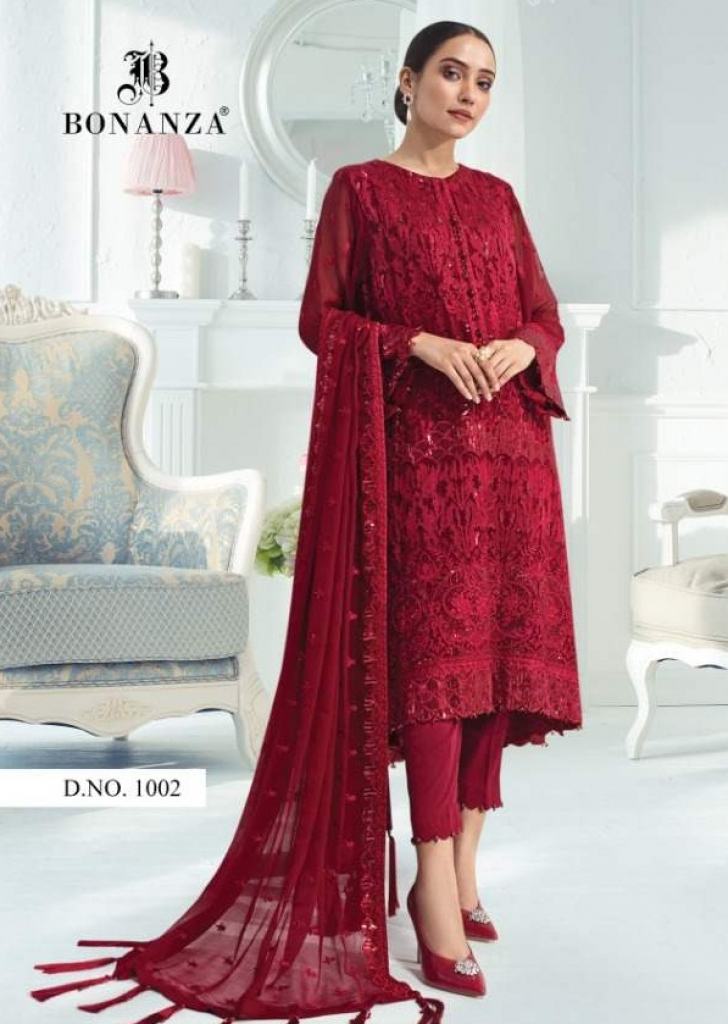 Bonanza presents  Alizeh  vol 1 Designer Salwar Suits 