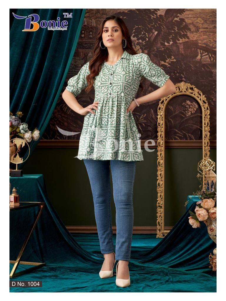 Bonie Krishi Vol 1 Fancy Cotton Western Top