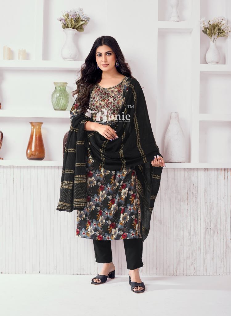 Bonie Nayra Vol 7 Printed Kurti