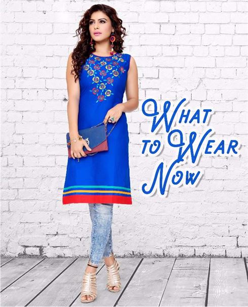 Bourbon Daily wear Kurtis catalog