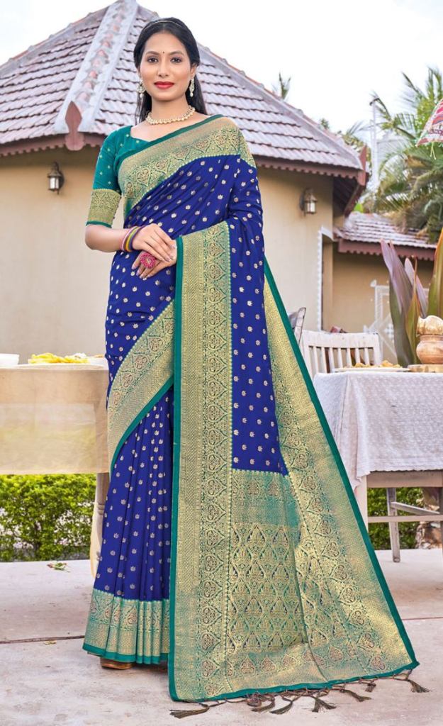 Bunawat Ayaan Silk Ethnic Wear Banarasi Silk Saree Collection 