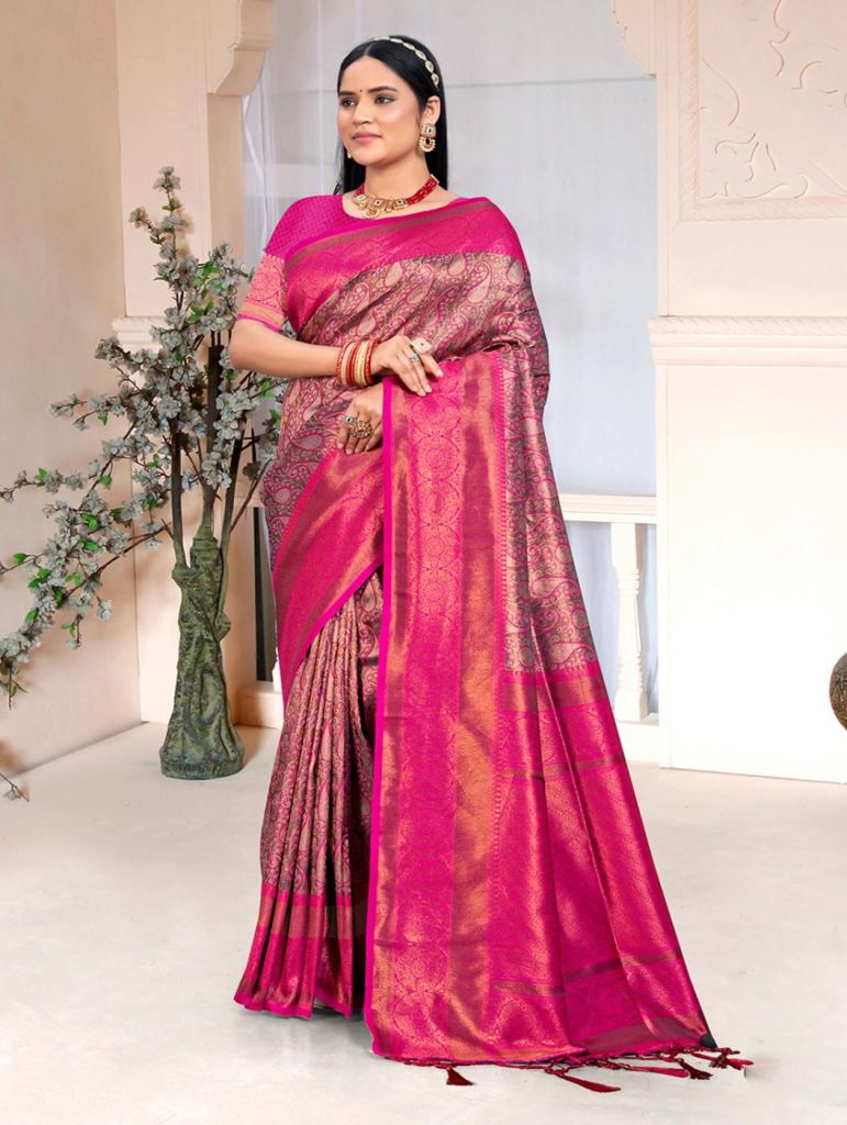 Bunawat Cadbury Silk Vol 8 Saree 