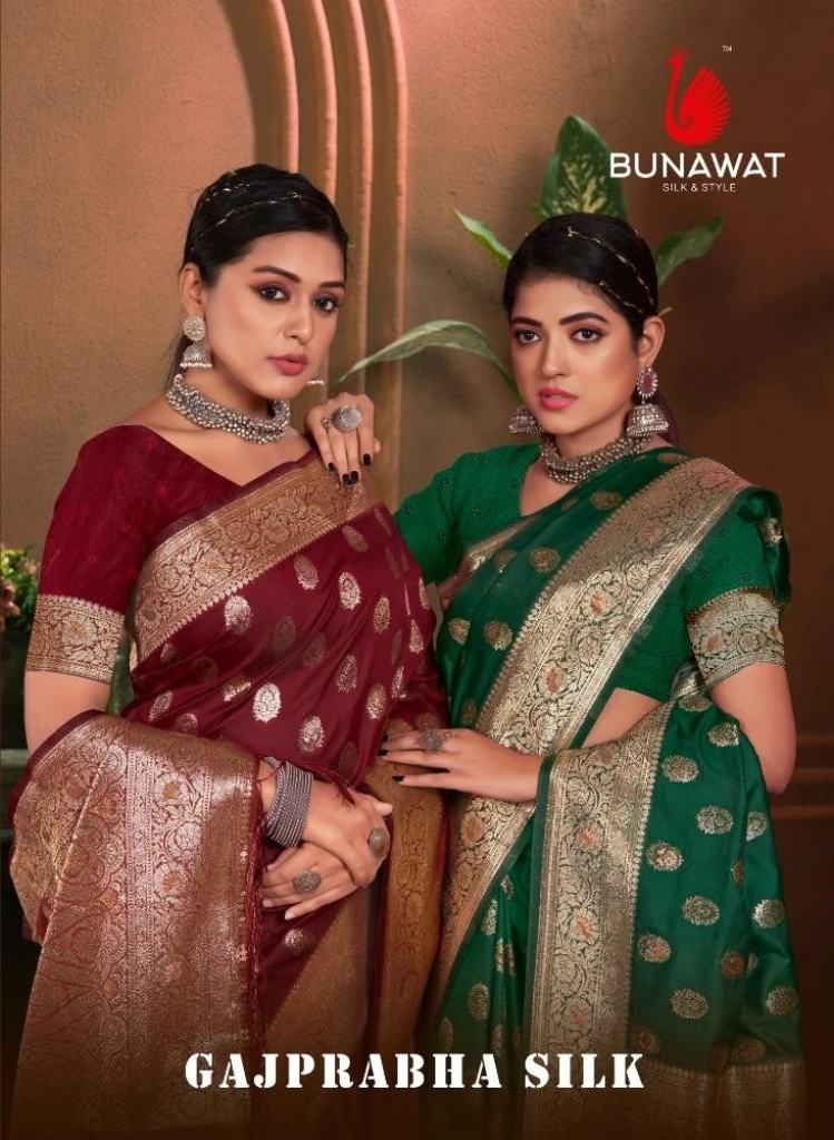 Bunawat Gajprabha Silk Banarasi Wedding Sarees