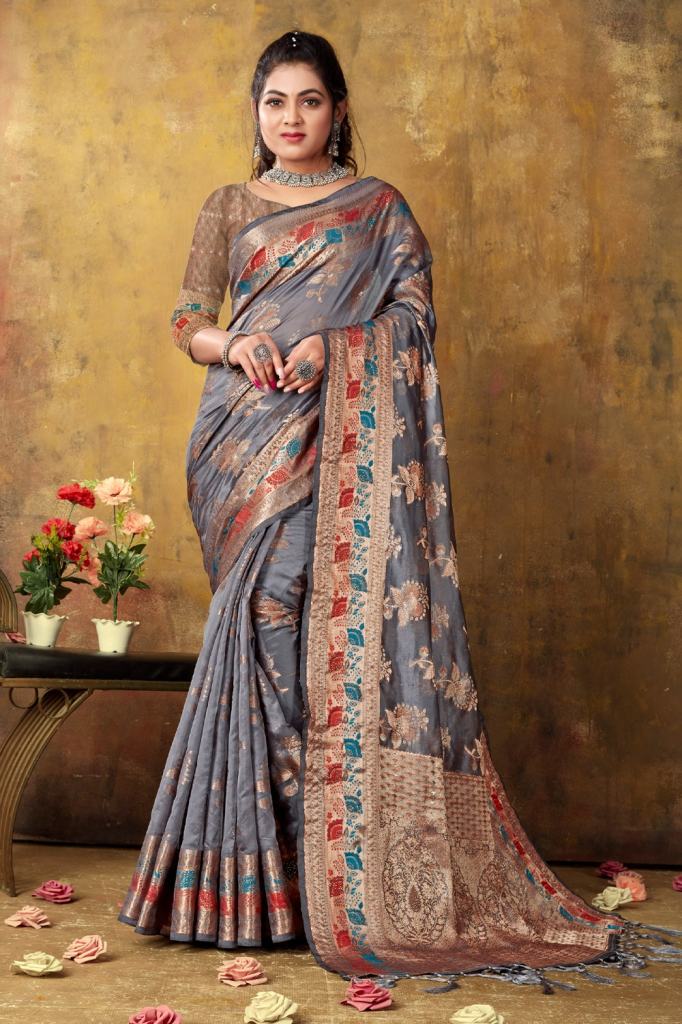 Bunawat Kanika Exclusive Designer Organza Saree Collection