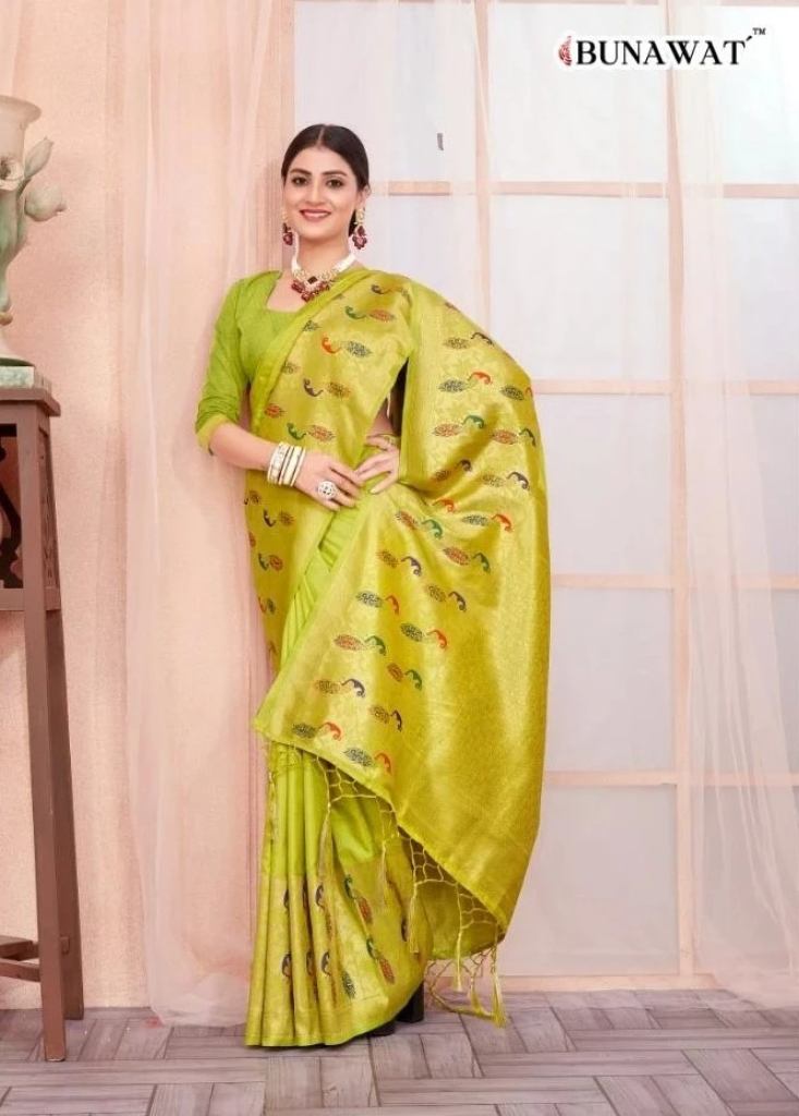 Bunawat Kashvika Paithani Silk Wedding Saree