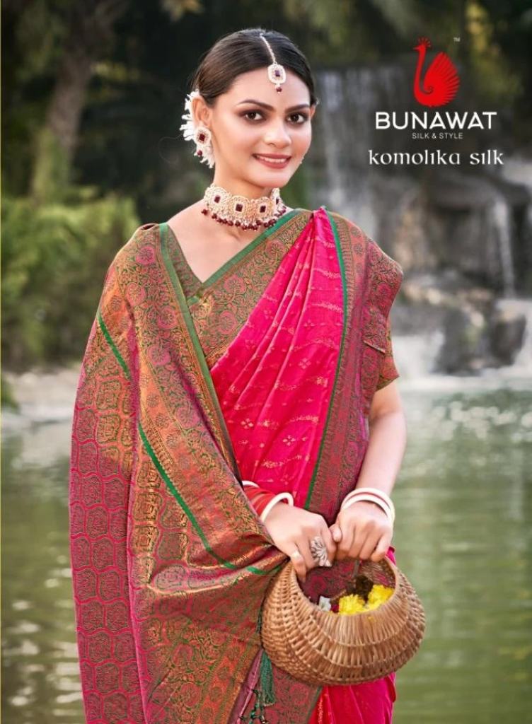 Bunawat Komilika Silk Wedding Banarasi Saree Collection
