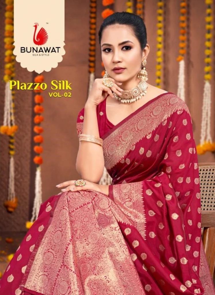 Bunawat Plazzo Silk Vol 02 Saree Collection