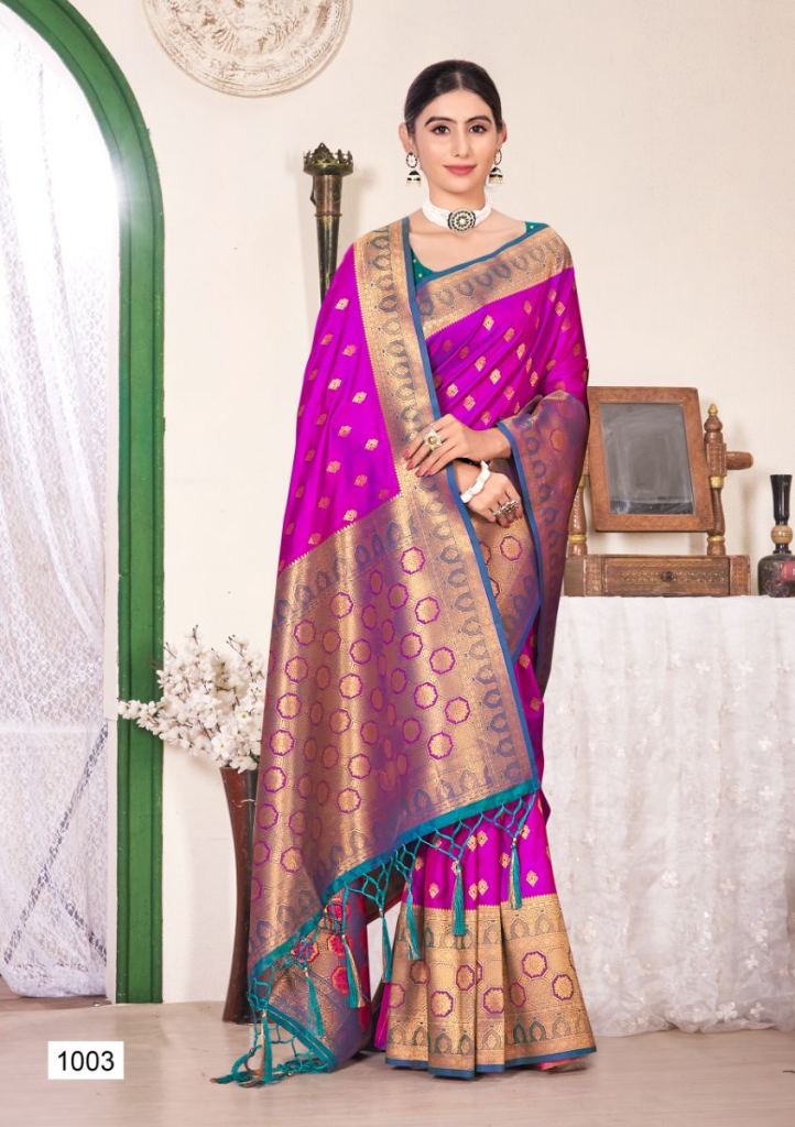 banarasi silk wedding saree draping styles | Heenastyle
