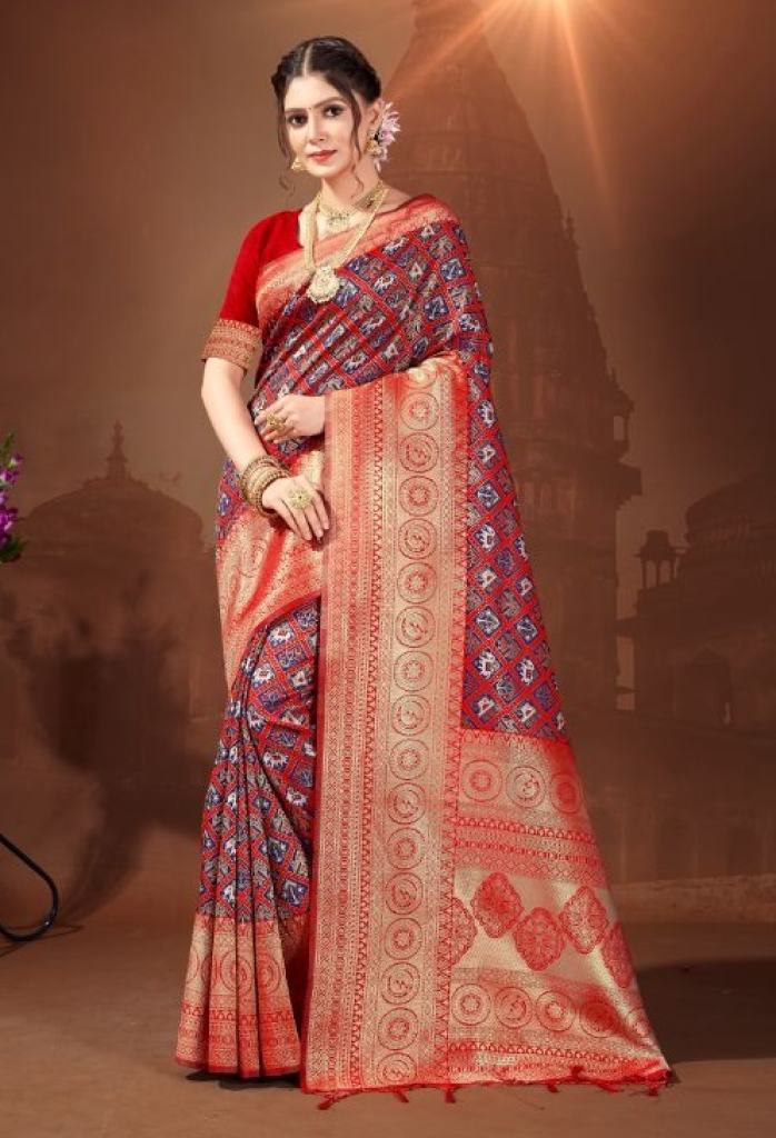 Bunawat Ruchi Traditional Wear Patola Silk Saree Collection