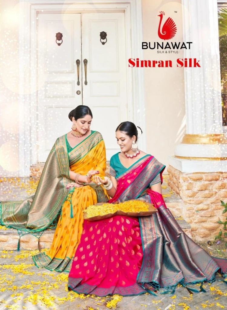 Bunawat Simran Silk Designer Banarasi Sarees