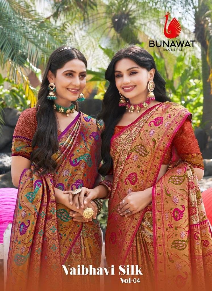 Bunawat Vaibhavi Silk Vol 4 Designer Kanjivaram Sarees