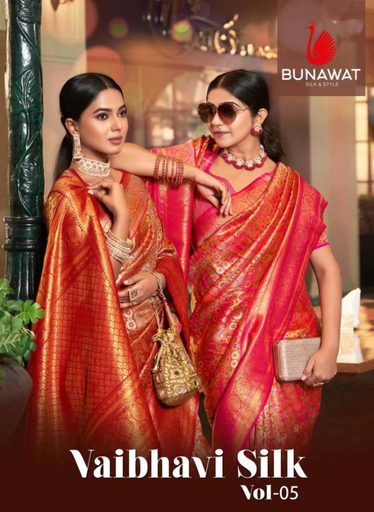 Bunawat Vaibhavi Silk Vol 5 Designer Kanjivaram Sarees