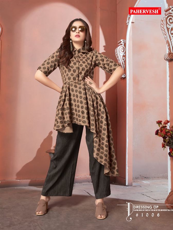 Buy Multi Colour Georgette Party Wear Kurti : 259491 -