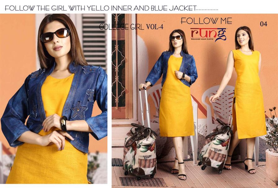 Wardrobe Staples : 5 Types of Kurtis for College Going Girls - Blog -  YourDesignerWear.com