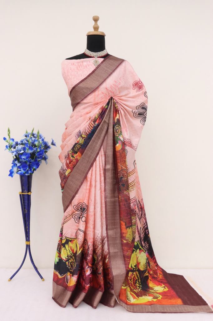 Chaitaly Jalpa Sarees Lichi Jacquard Silk Saree 