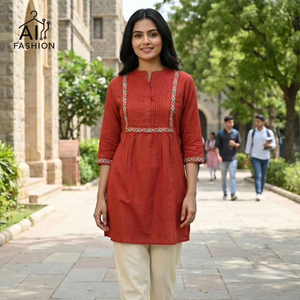 Charmi Vol 1 Embroidered Short Kurti