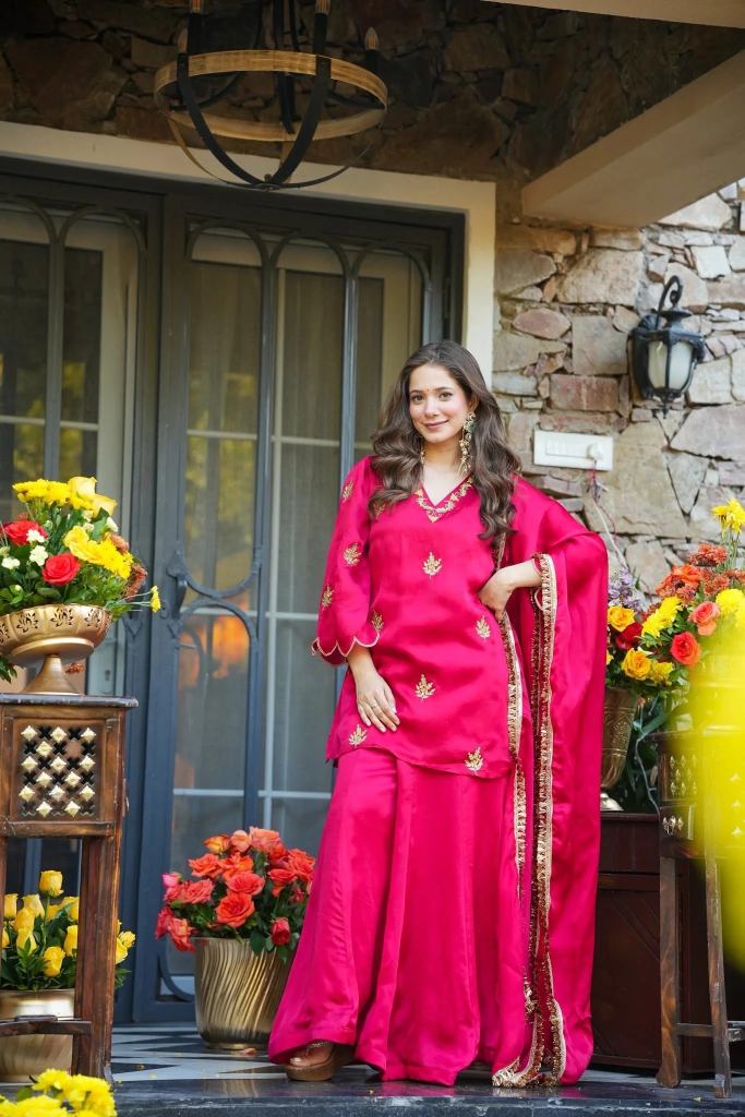 Chelsy 01 Embroidered Kurti With Bottom Dupatta