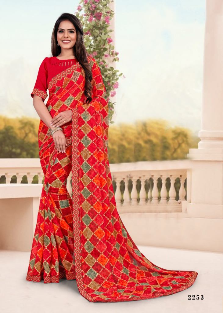 Chunari vol 3  printed  sarees collection 