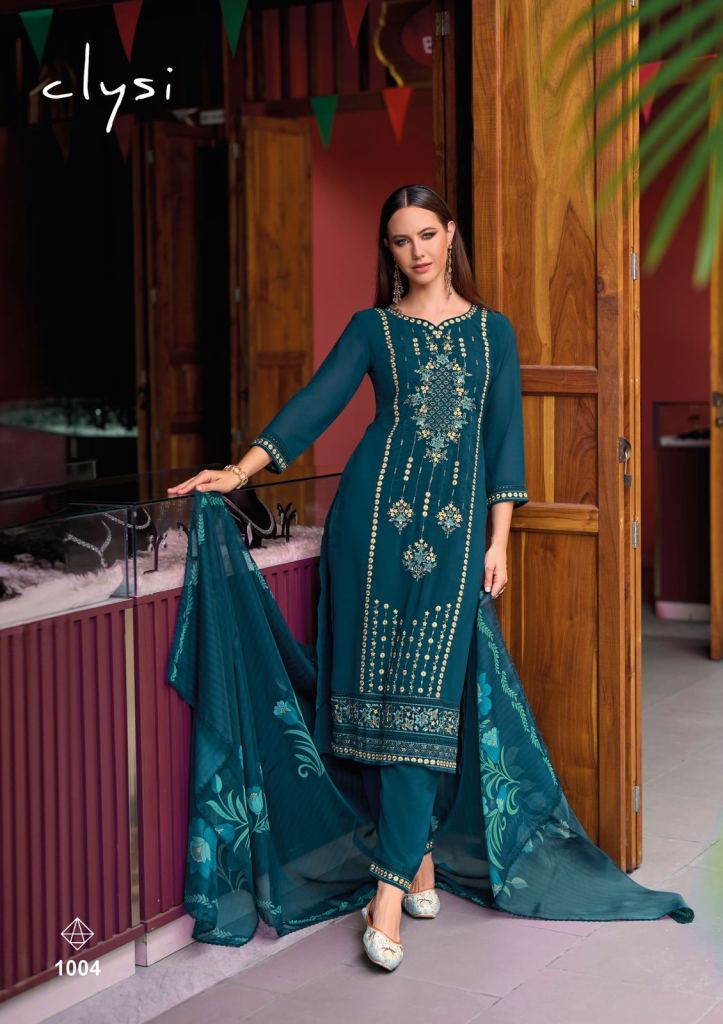 Clysi Sofiya Kurti Bottom With Dupatta