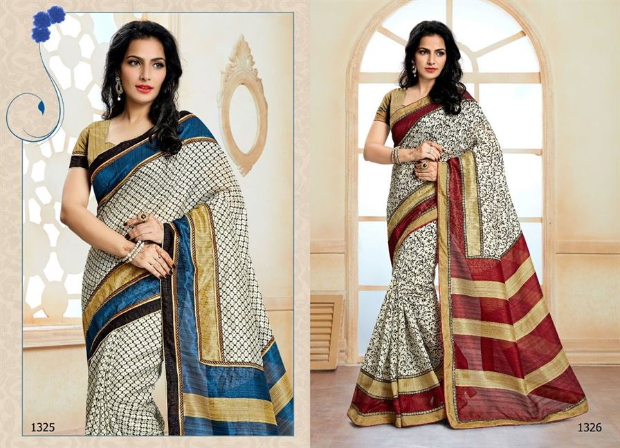 Cotton silk Designer Saree Catalog-3