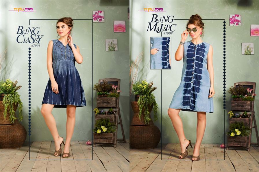 Top more than 220 denim kurtis online wholesale